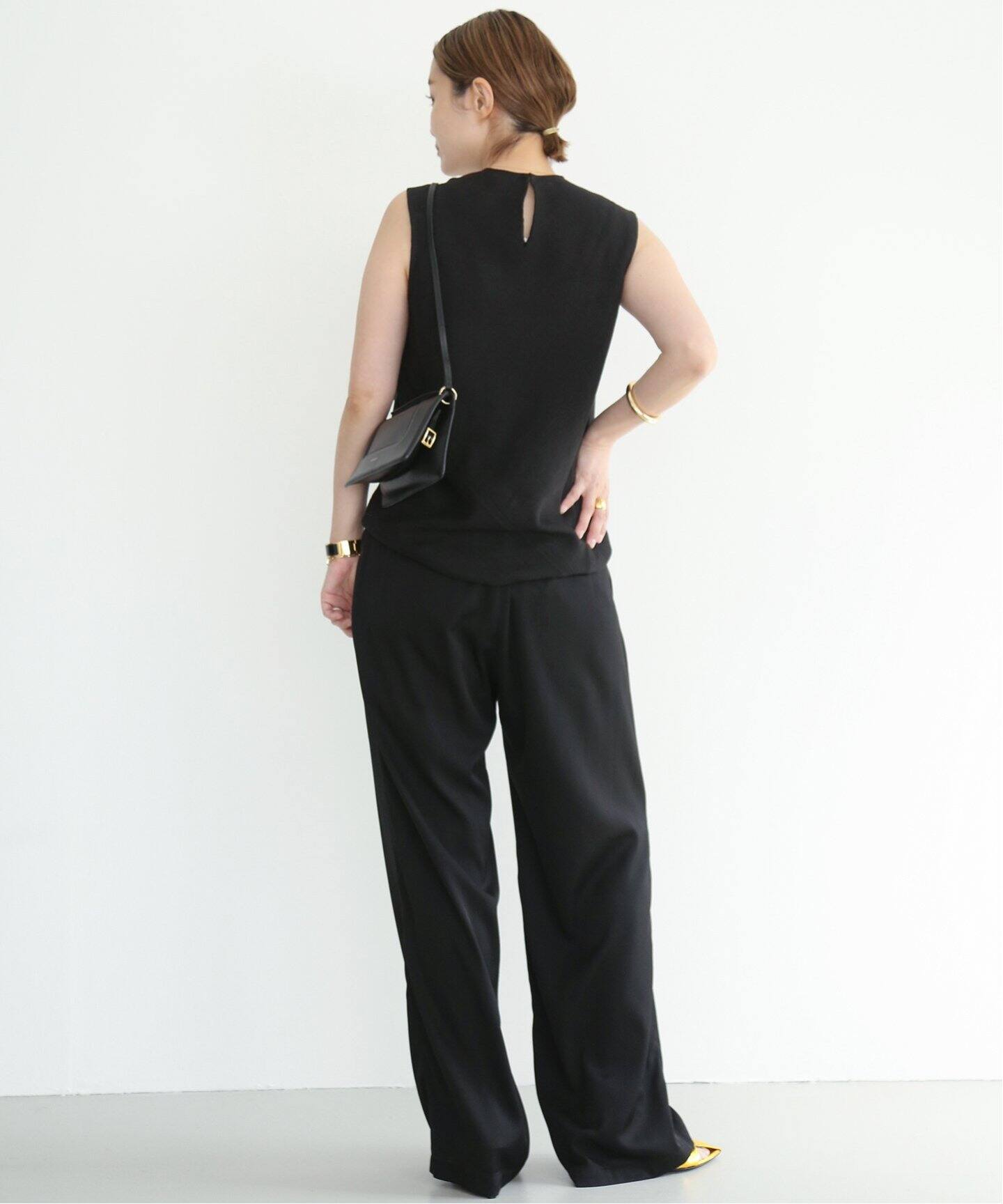 追加 シルクサテンイージー パンツ（その他パンツ）｜Deuxieme Classe  