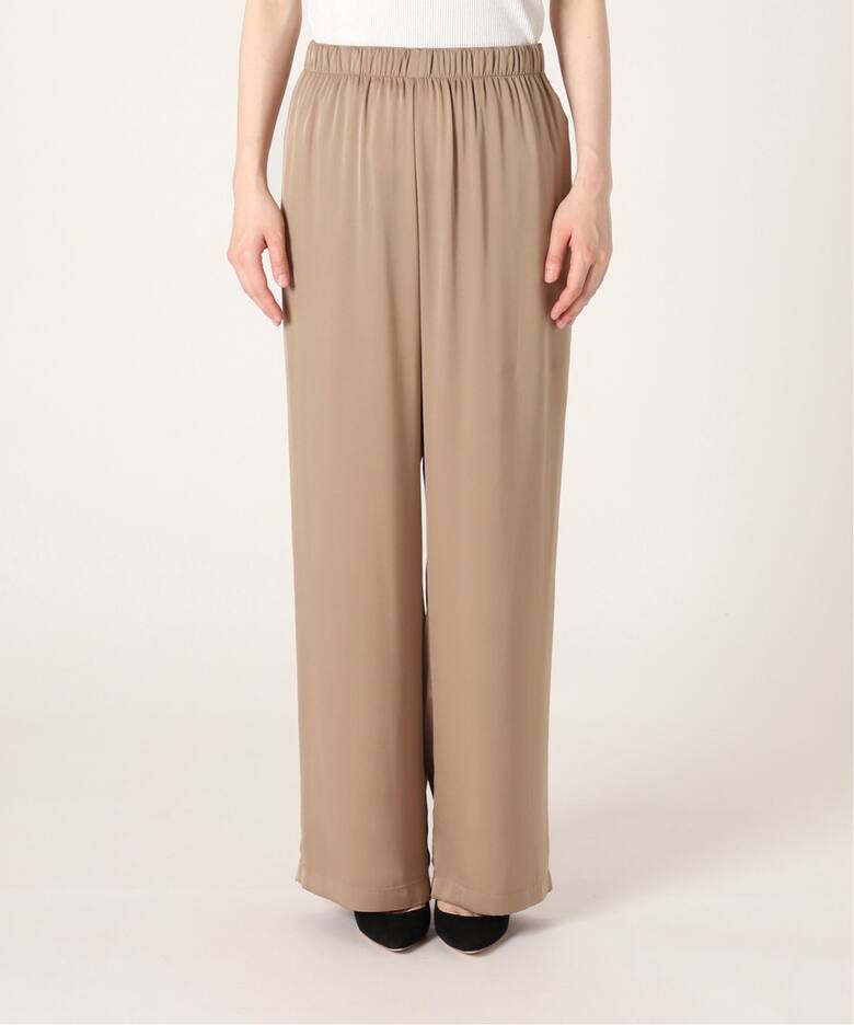 追加 シルクサテンイージー パンツ（その他パンツ）｜Deuxieme Classe  