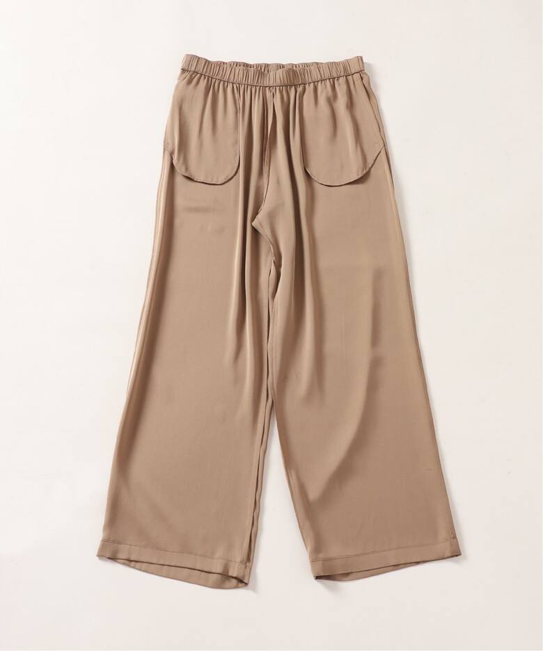 追加 シルクサテンイージー パンツ（その他パンツ）｜Deuxieme Classe  