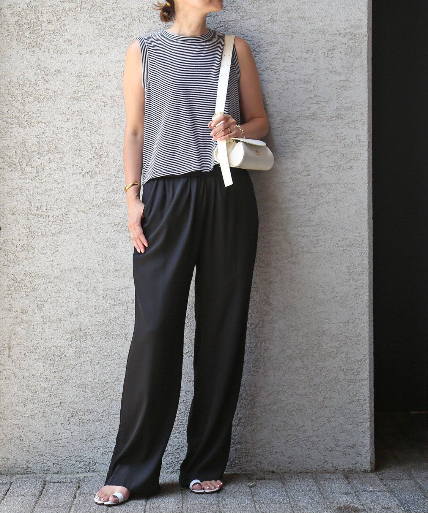 追加シルクサテン イージーパンツ（その他パンツ）｜Deuxieme Classe  