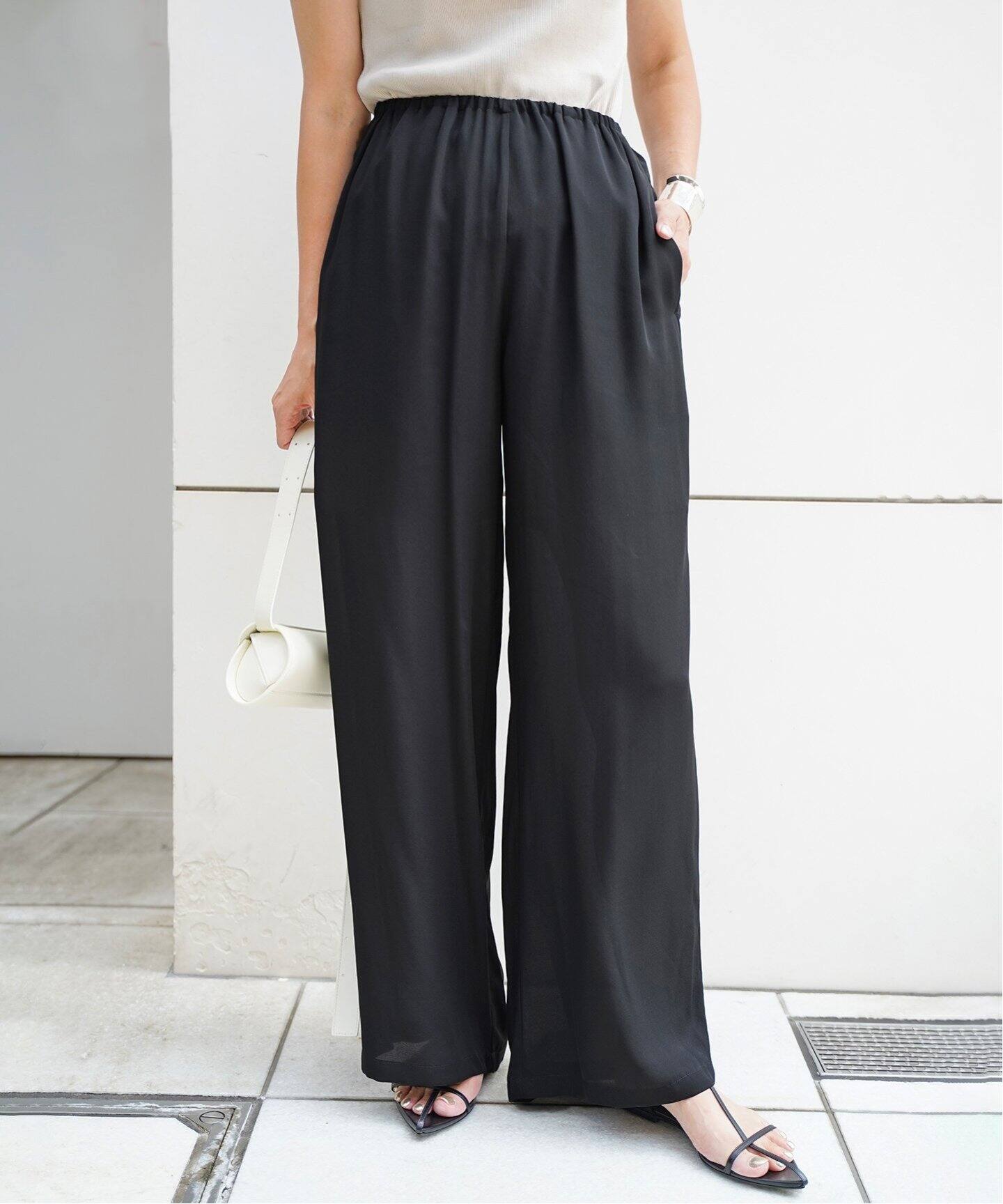 新品】Deuxieme ClasseNew Sheer easy パンツ