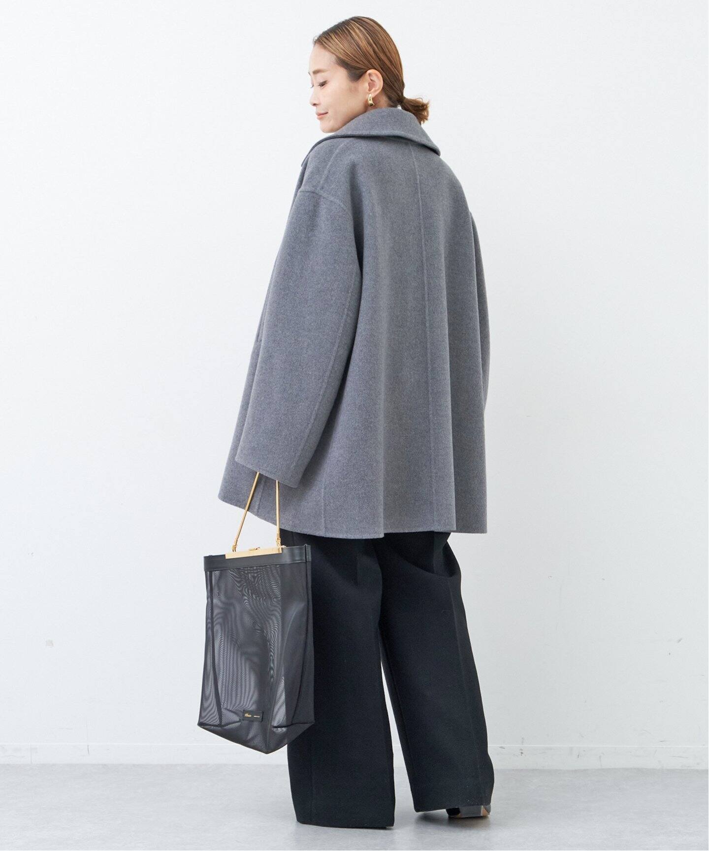 新品タグ付DISCO CRAPE パンツ(BK) 