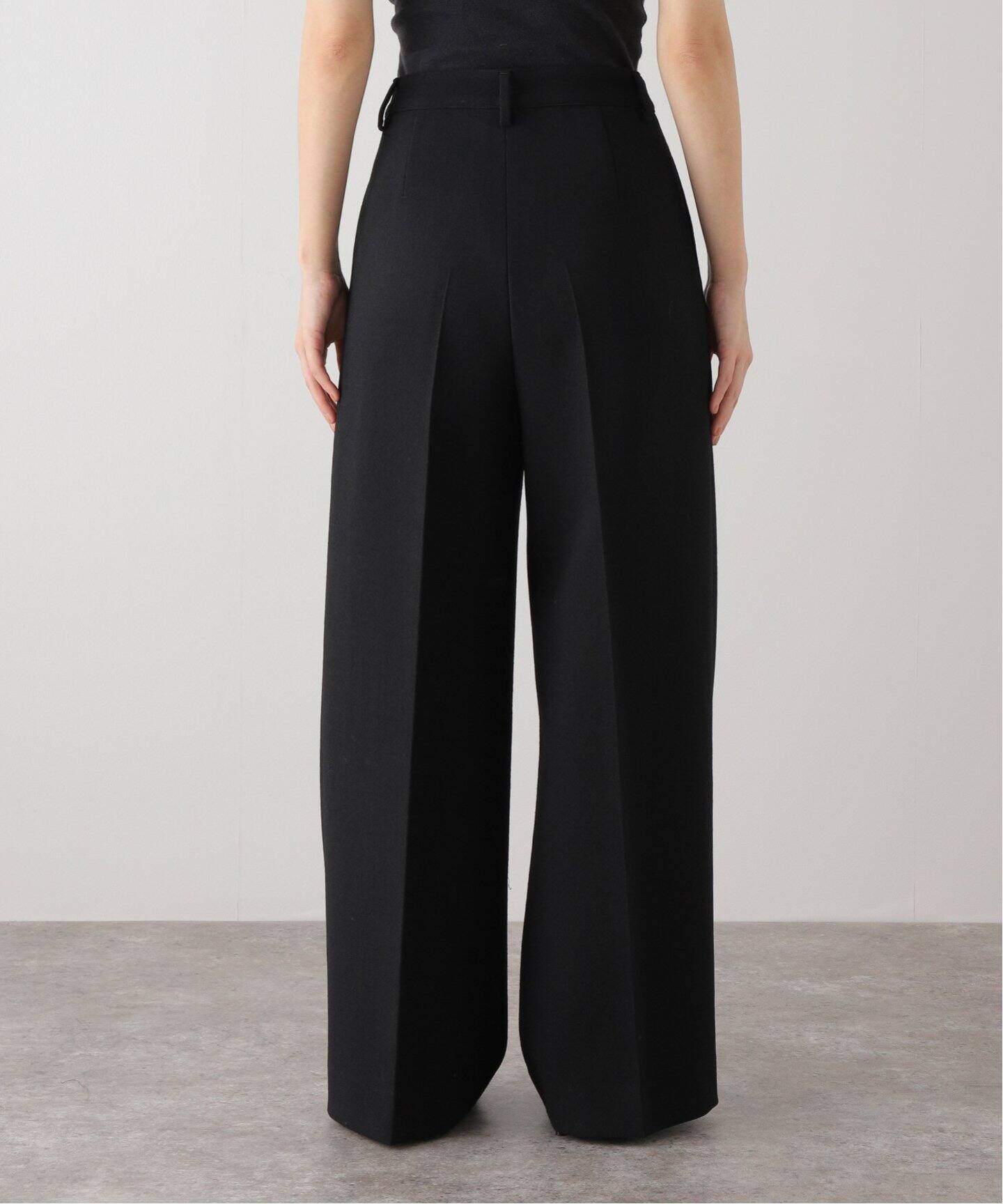 新品タグ付DISCO CRAPE パンツ(BK) 