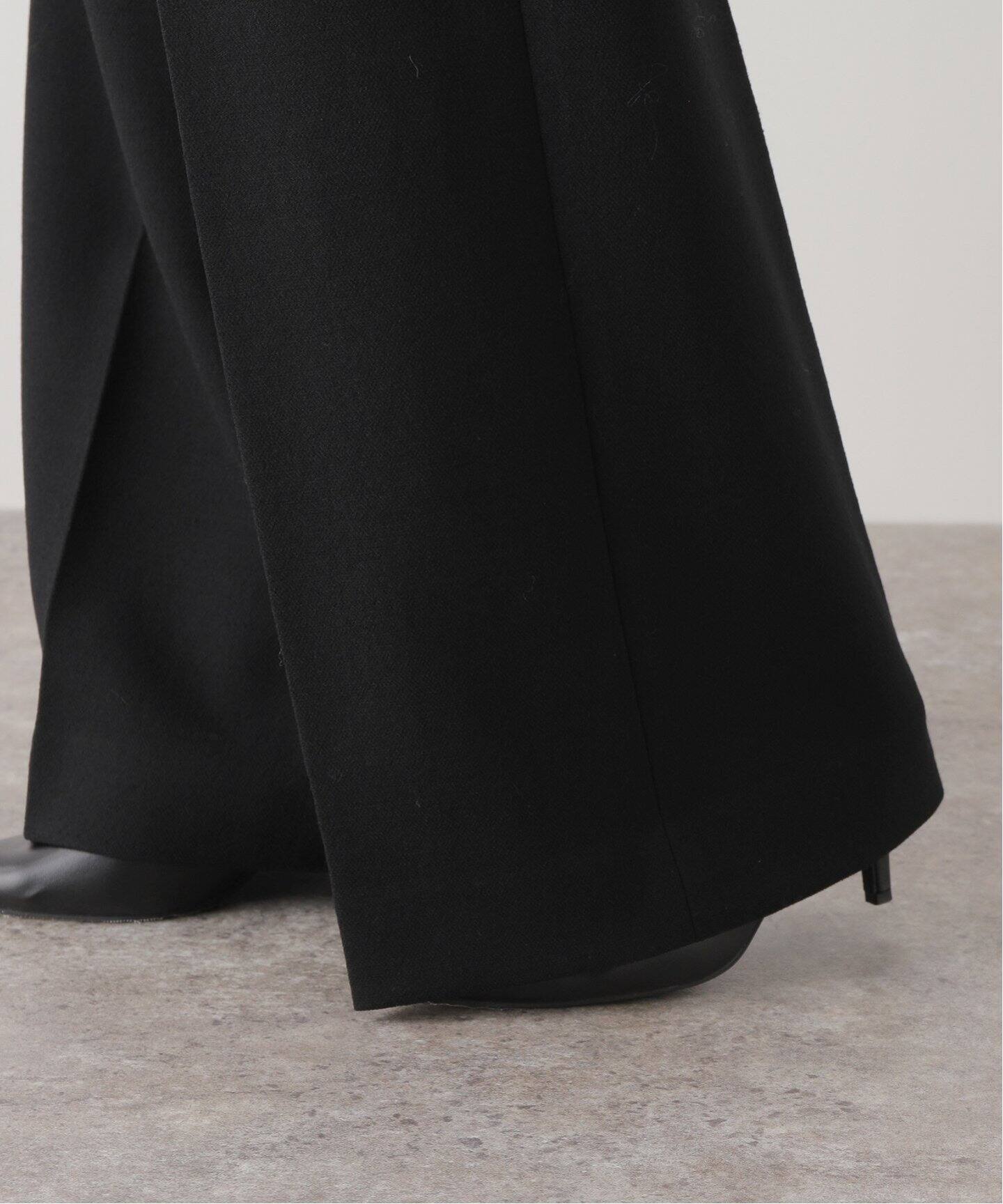 新品タグ付DISCO CRAPE パンツ(BK) 