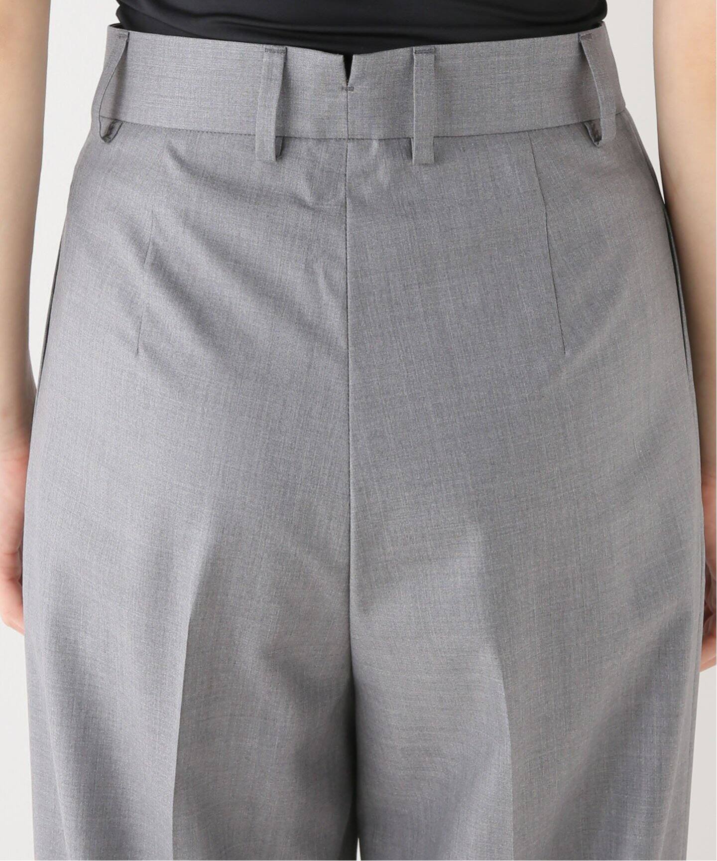 WOOL TRO タックパンツ（スラックス）｜Deuxieme Classe 