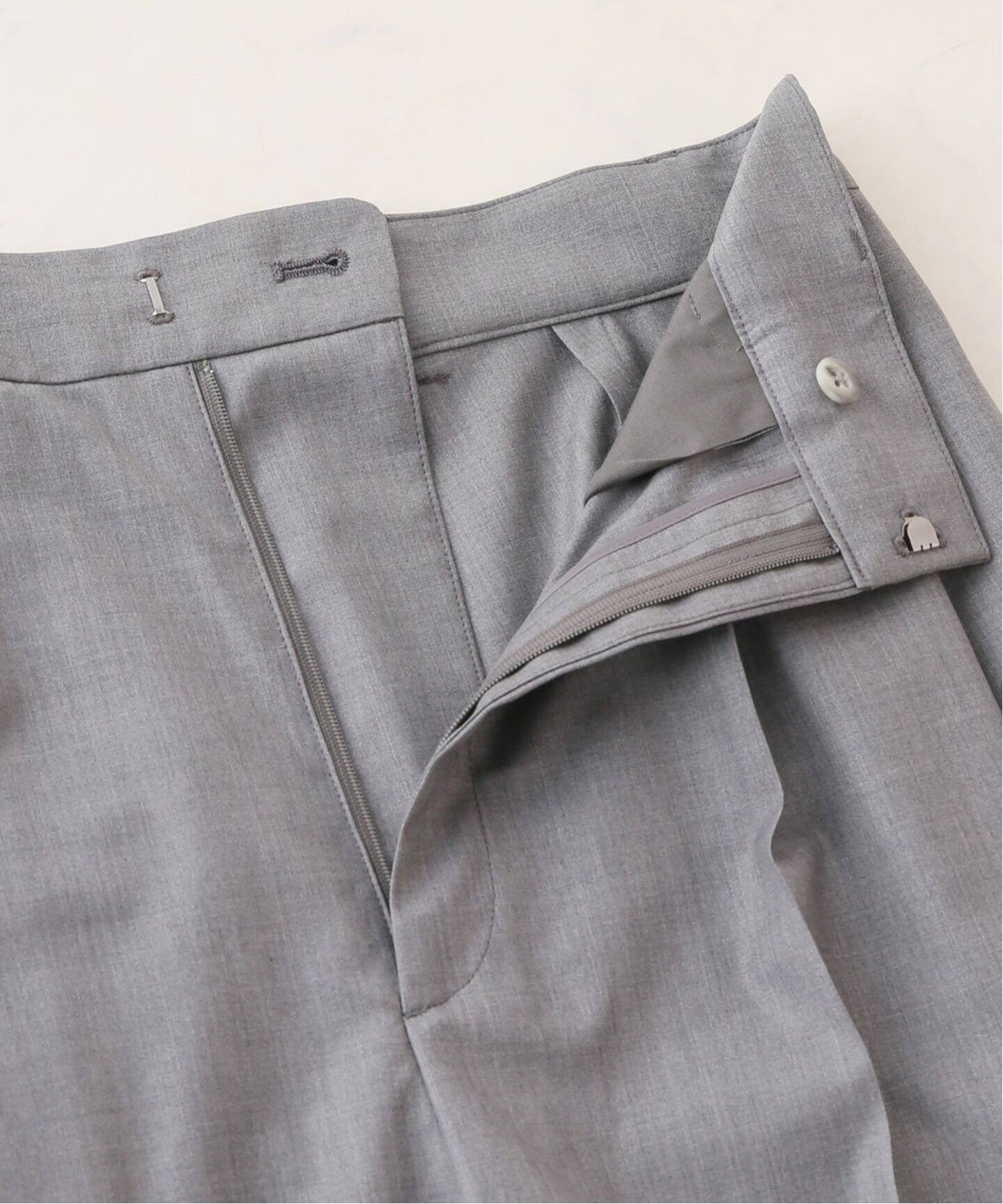 WOOL TRO タックパンツ（スラックス）｜Deuxieme Classe  