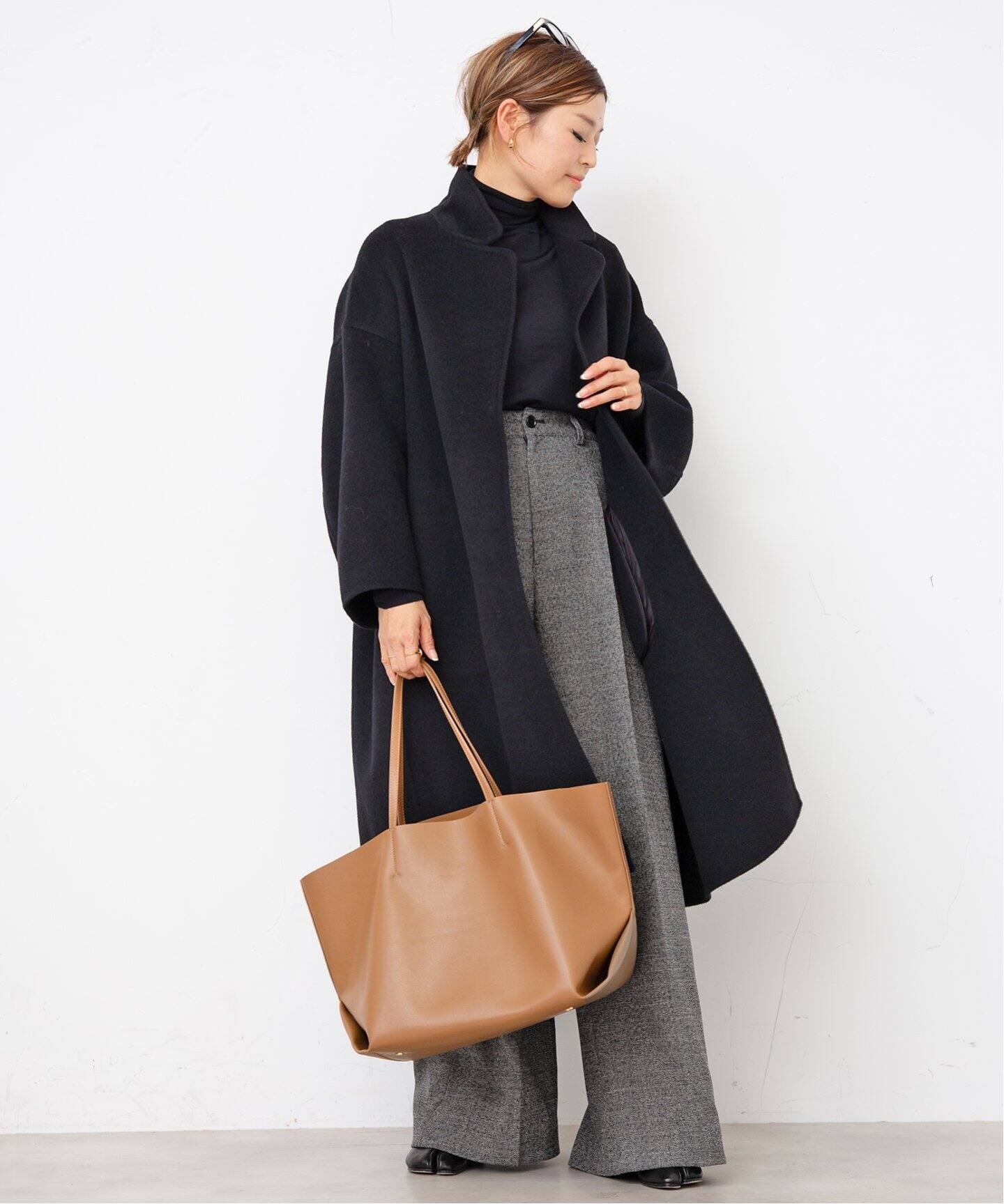 DISCO CRAPE パンツ(GRY)（スラックス）｜Deuxieme Classe 
