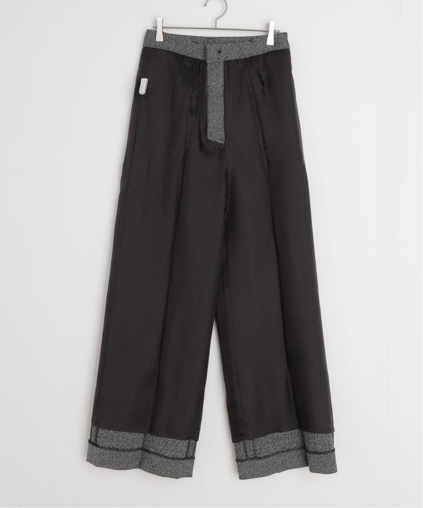 DISCO CRAPE パンツ(GRY)（スラックス）｜Deuxieme Classe 