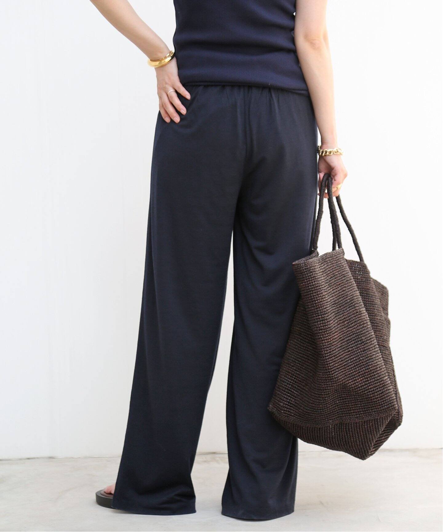 Prime wool jersey パンツ（その他パンツ）｜Deuxieme Classe  