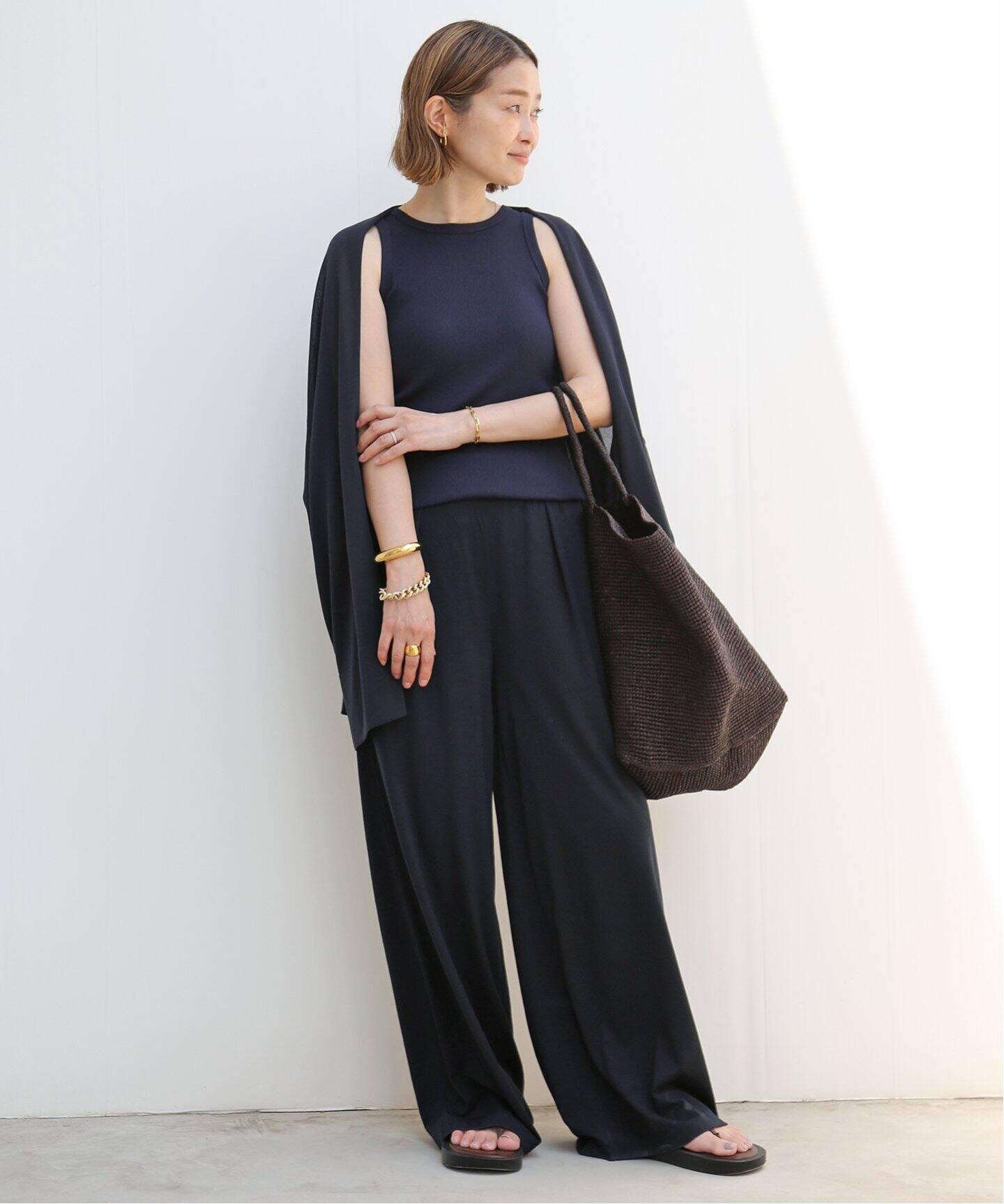 Prime wool jersey パンツ（その他パンツ）｜Deuxieme Classe  