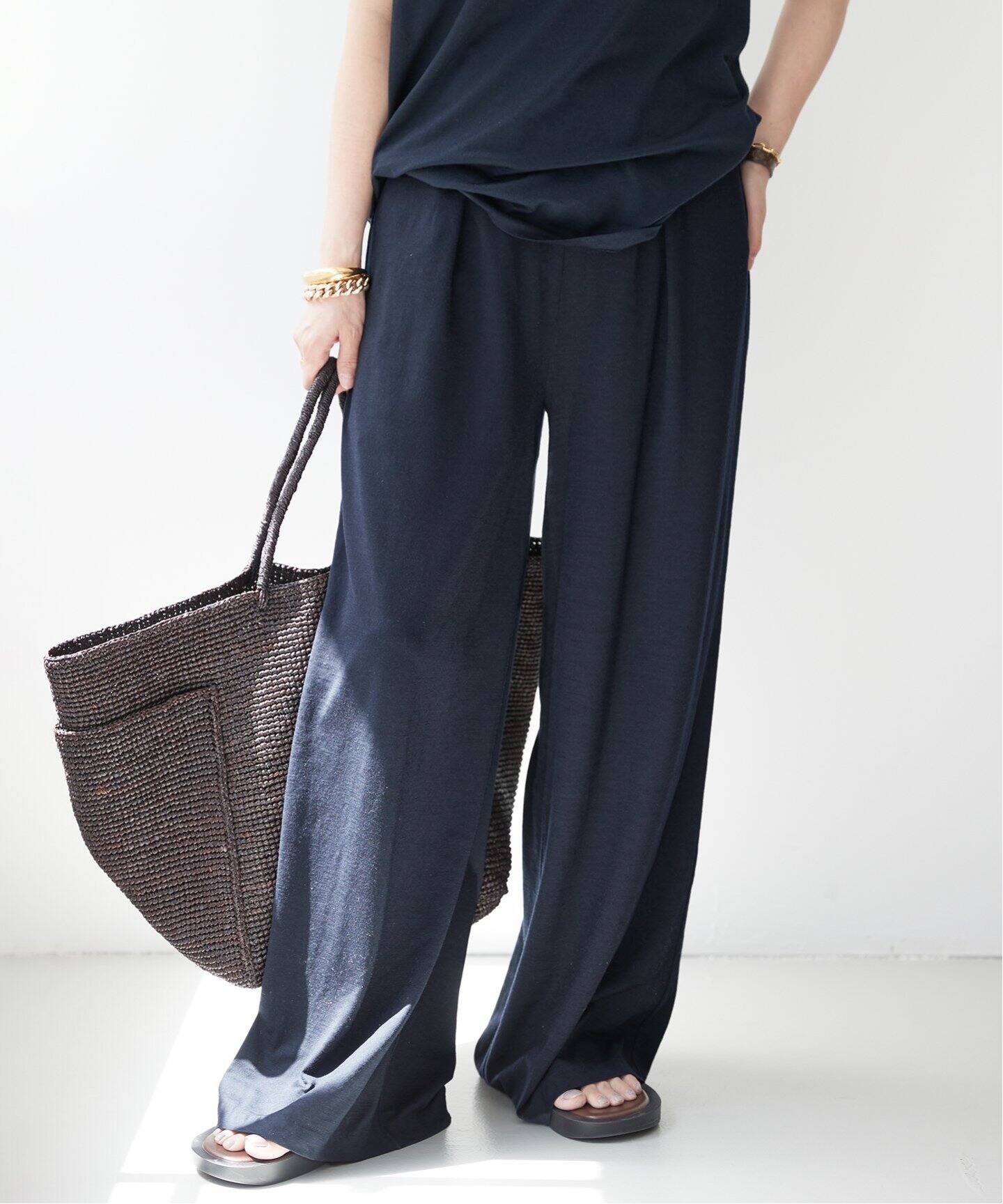 Prime wool jersey パンツ（その他パンツ）｜Deuxieme Classe  