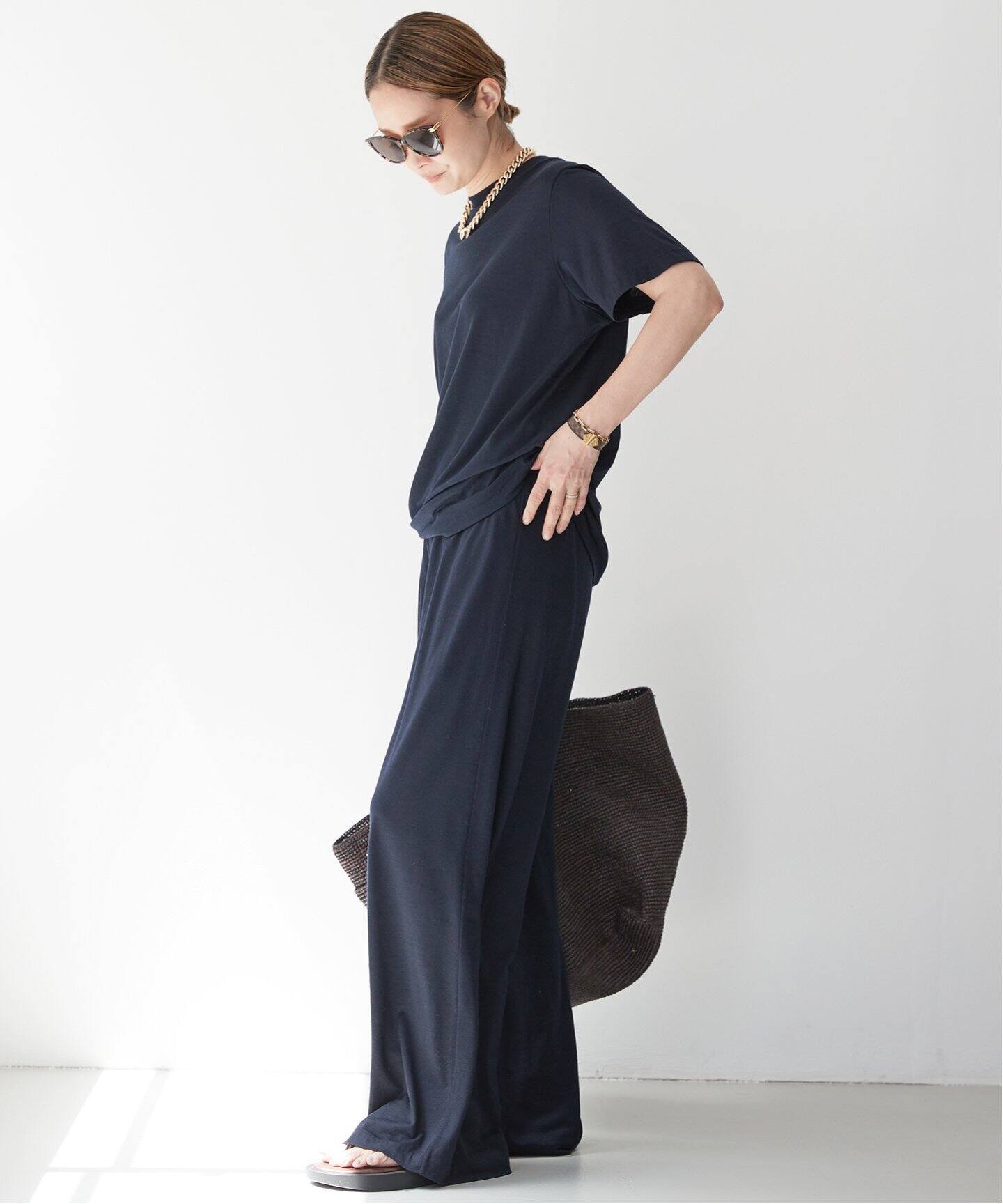 Prime wool jersey パンツ（その他パンツ）｜Deuxieme Classe  