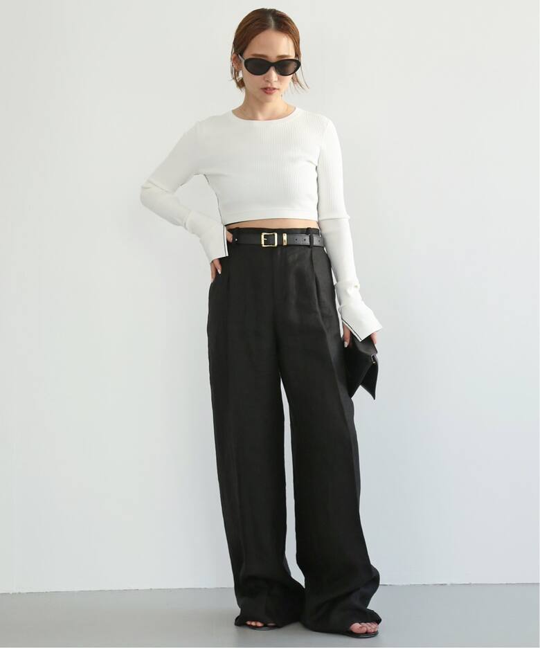 Dashingly リネンパンツ（スラックス）｜Deuxieme Classe  