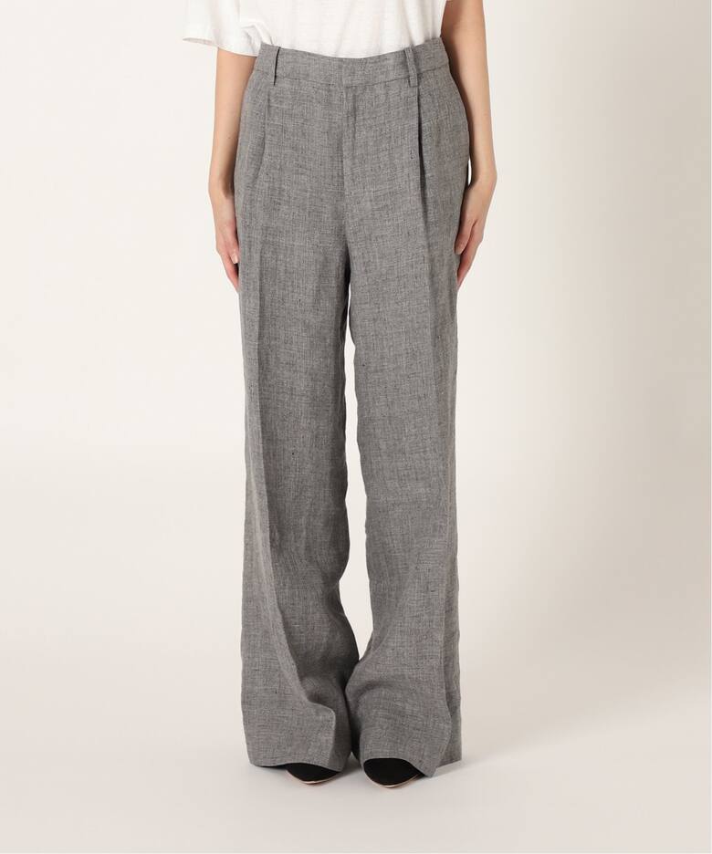 Dashingly リネンパンツ（スラックス）｜Deuxieme Classe  