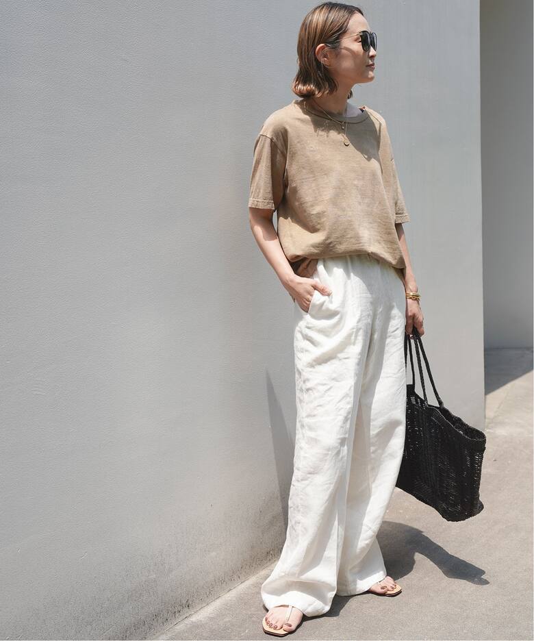 Handsome リネン パンツ（その他パンツ）｜Deuxieme Classe  