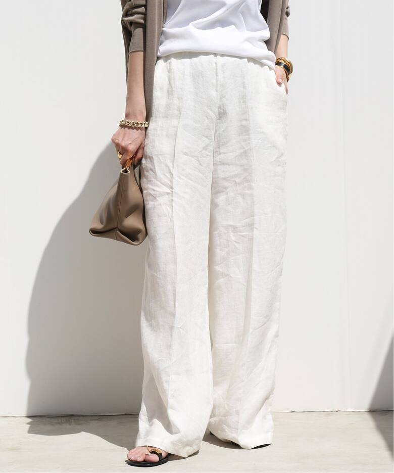 Handsome リネン パンツ（その他パンツ）｜Deuxieme Classe  