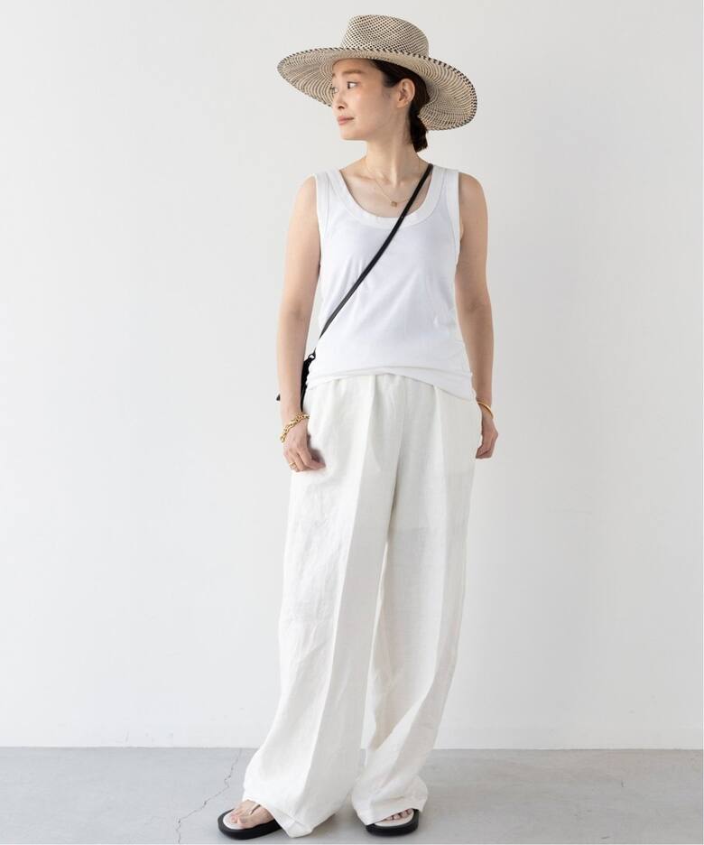 追加 Handsome リネン パンツ（その他パンツ）｜Deuxieme Classe  