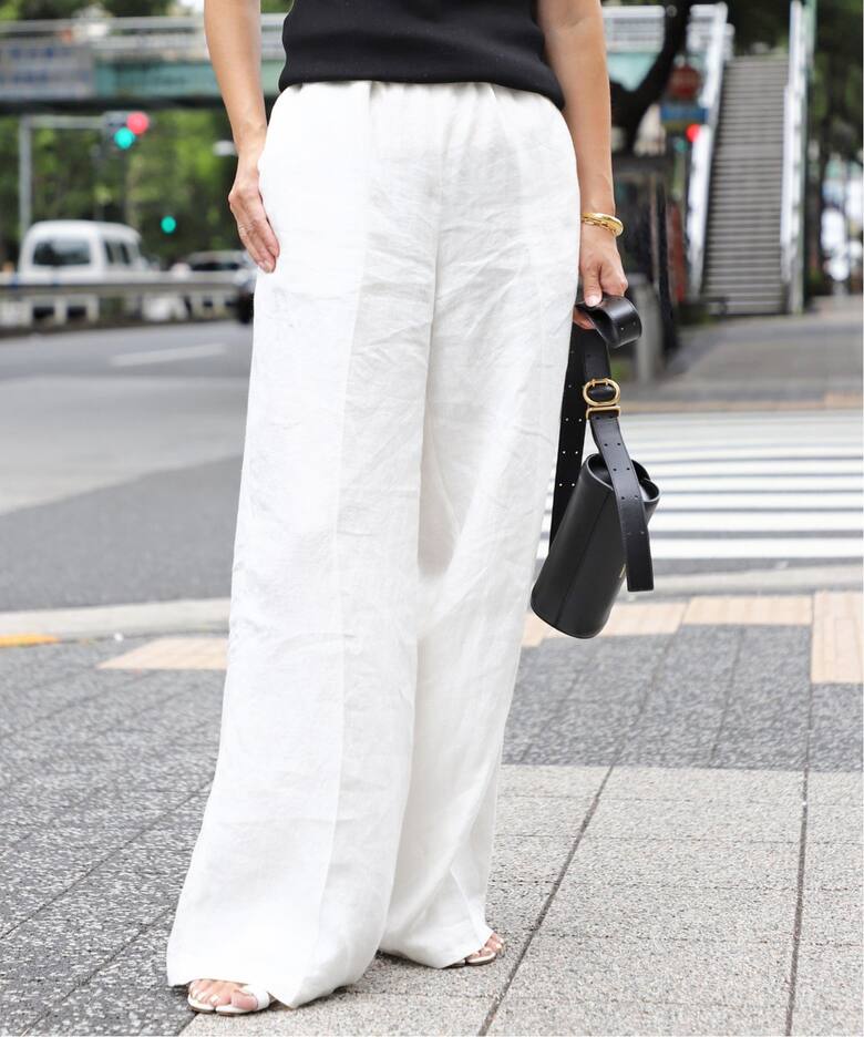 追加 Handsome リネン パンツ（その他パンツ）｜Deuxieme Classe  