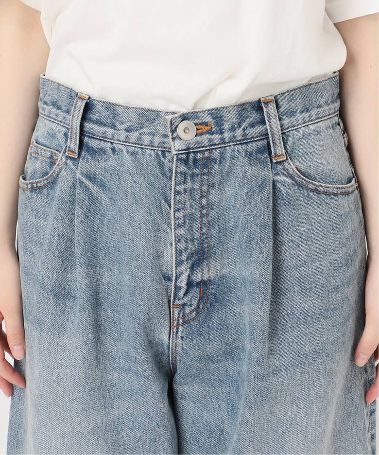 タックバギーデニム（デニムパンツ・ジーンズ）｜Deuxieme Classe  