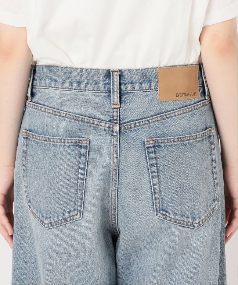 タックバギーデニム（デニムパンツ・ジーンズ）｜Deuxieme Classe  