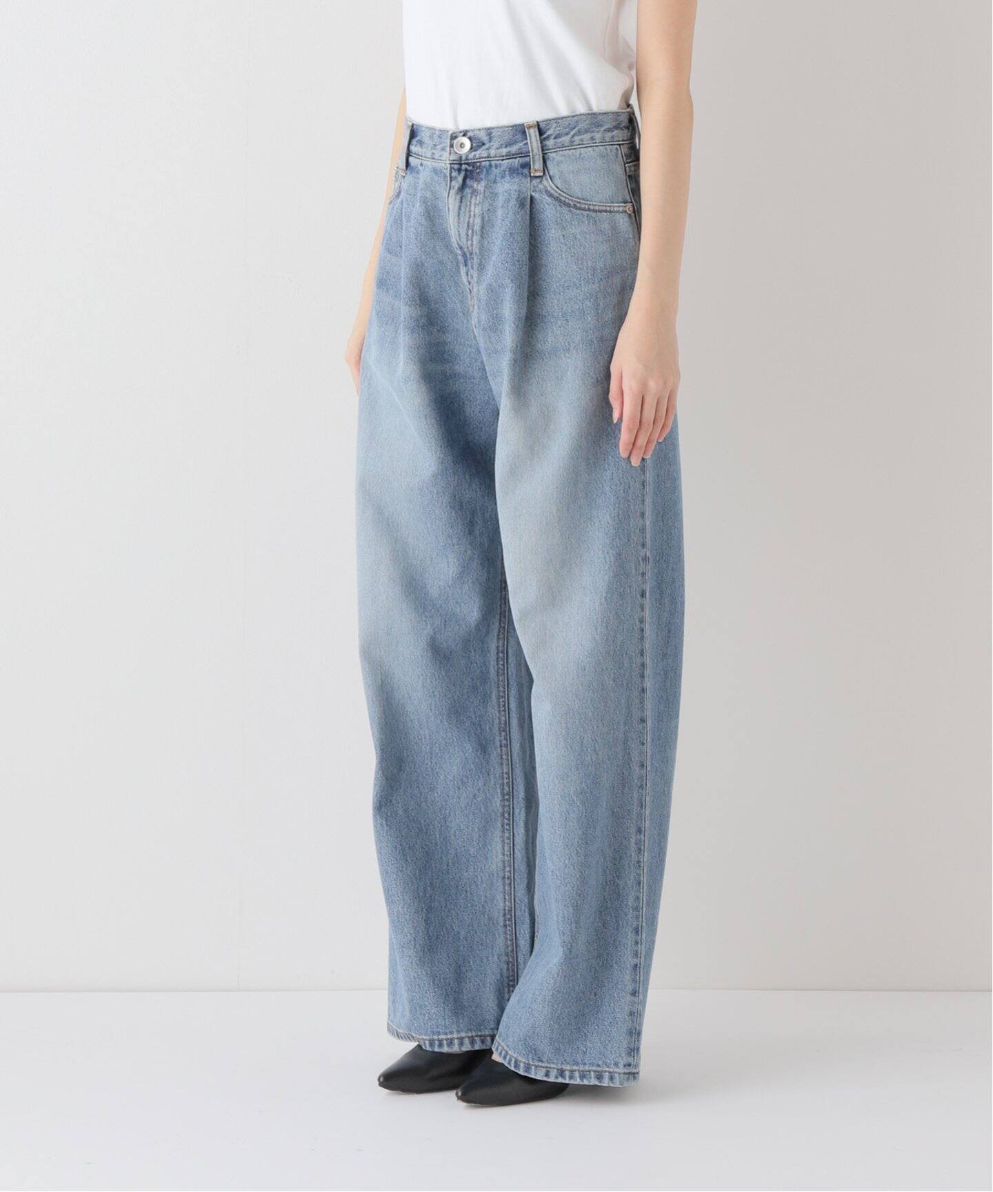 追加タックバギーデニム（デニムパンツ・ジーンズ）｜Deuxieme Classe  