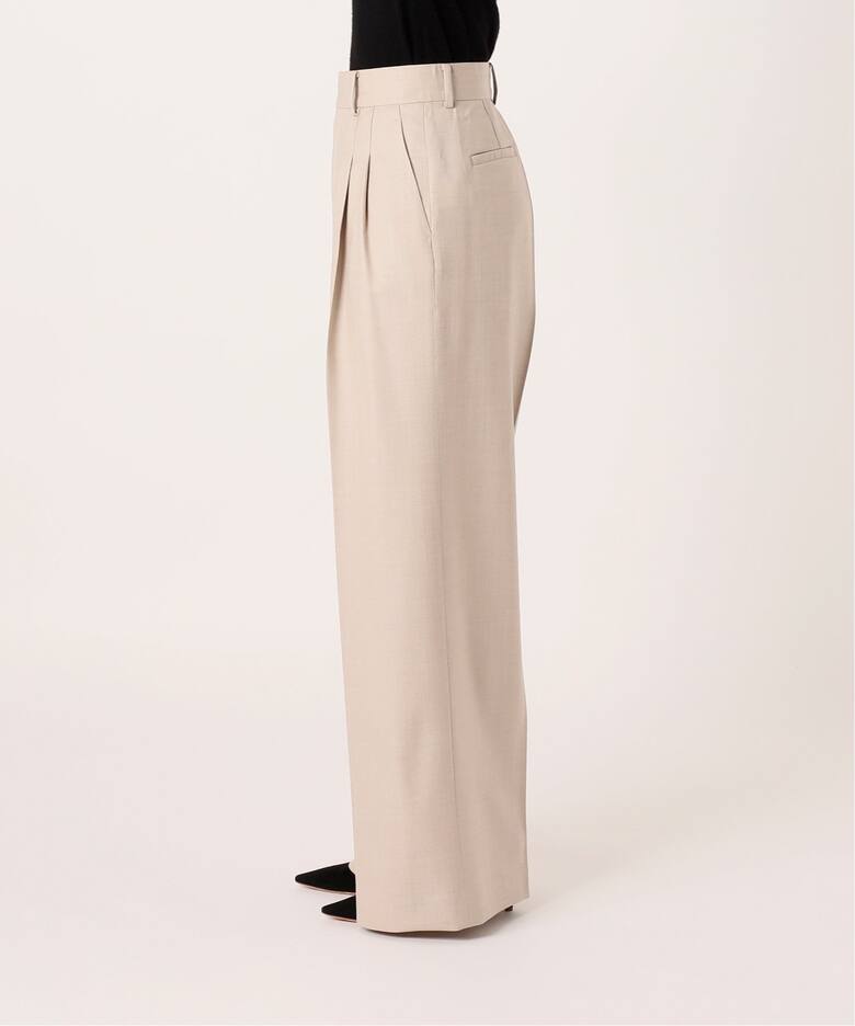 Tuck wide パンツ（スラックス）｜Deuxieme Classe  