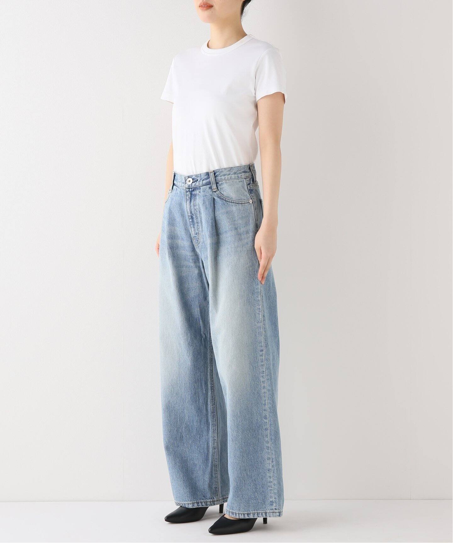 Tuck Buggy デニム（デニムパンツ・ジーンズ）｜Deuxieme Classe  