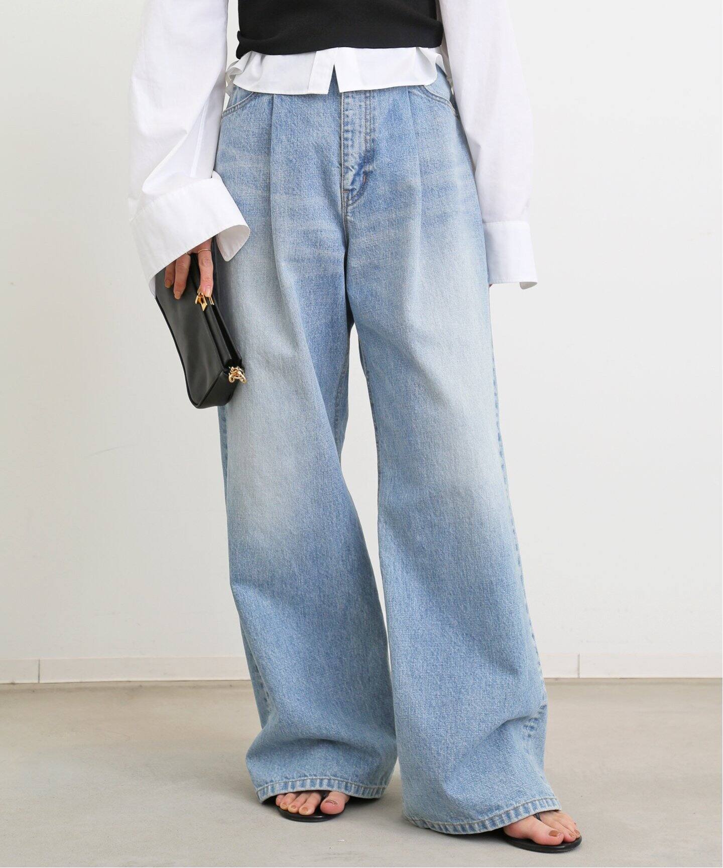 Tuck Buggy デニム（デニムパンツ・ジーンズ）｜Deuxieme Classe  