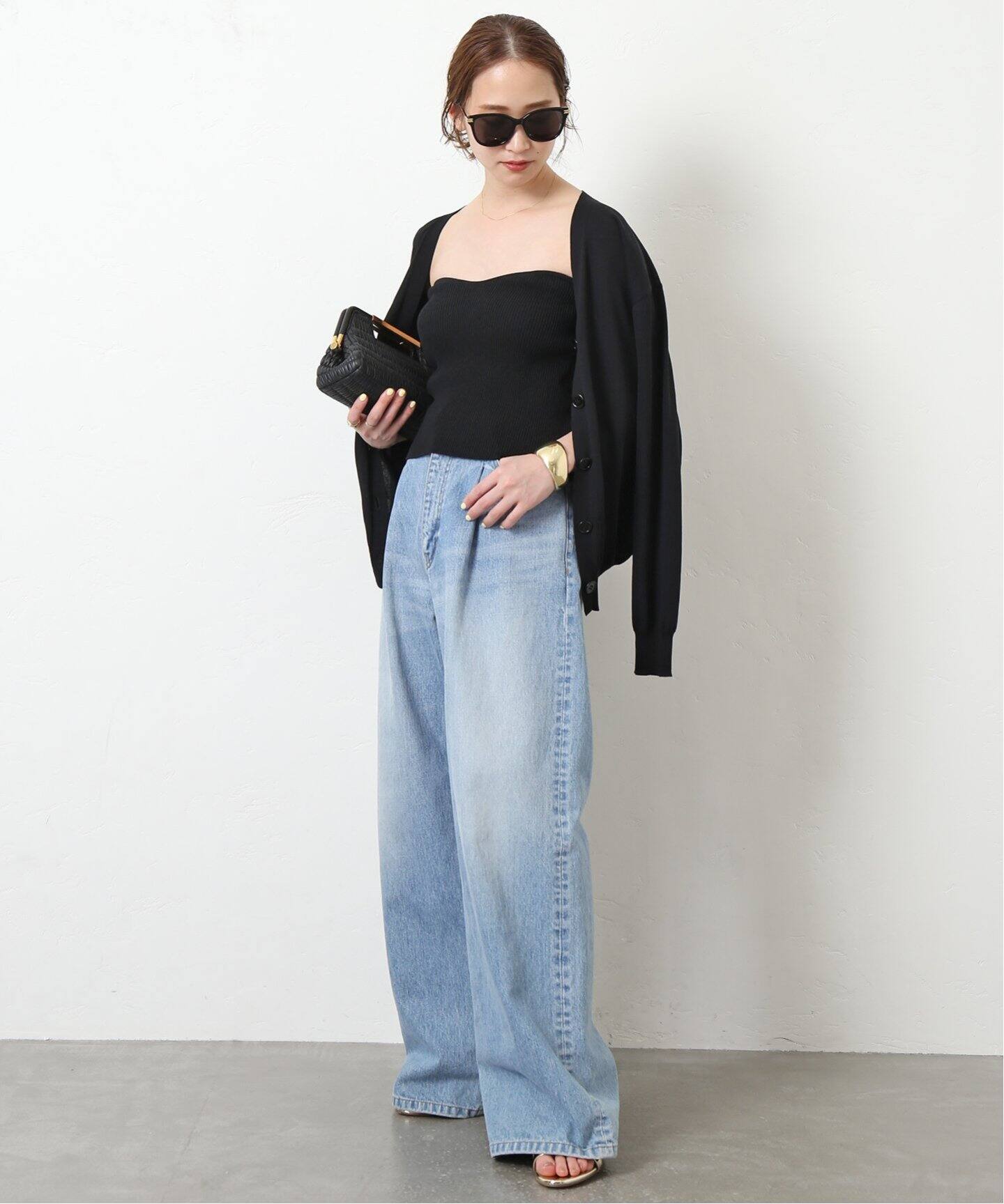 追加 タックバギーデニム（デニムパンツ・ジーンズ）｜Deuxieme Classe  