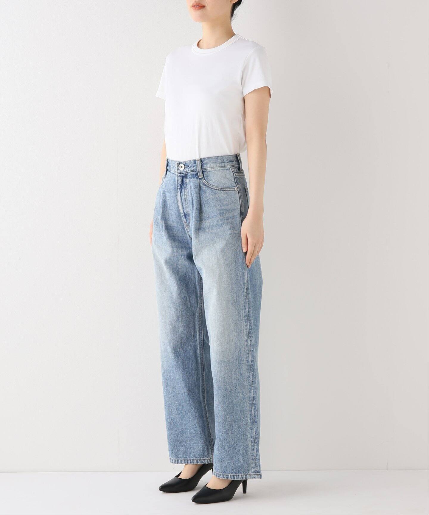 追加 タックバギーデニム（デニムパンツ・ジーンズ）｜Deuxieme Classe  