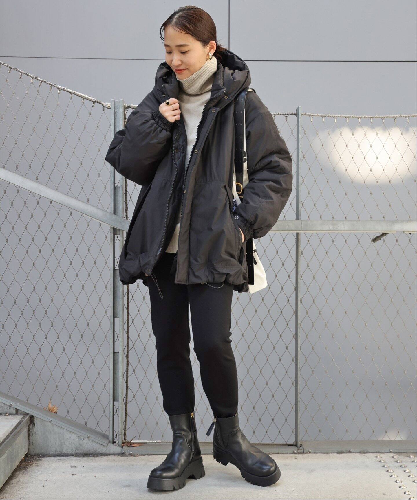 Warm Zip レギンス パンツ（その他パンツ）｜Deuxieme Classe  