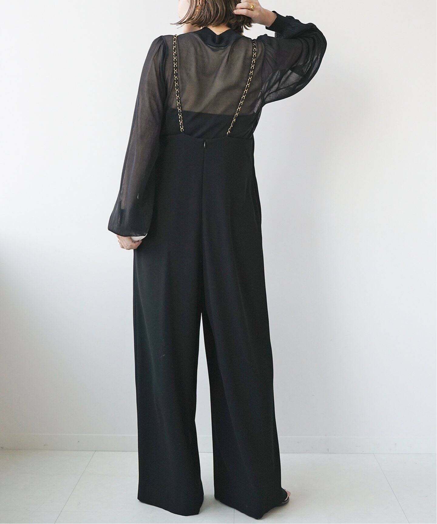 Chain Jumpsuit（サロペット／オーバーオール）｜Deuxieme Classe  