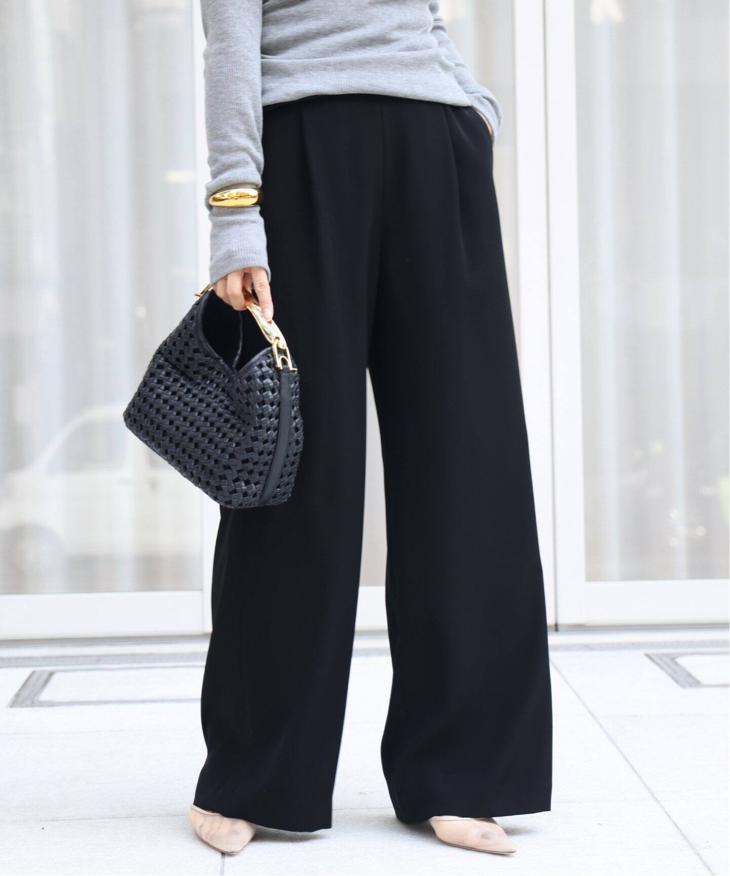 追加イージー ワイド パンツ（その他パンツ）｜Deuxieme Classe  