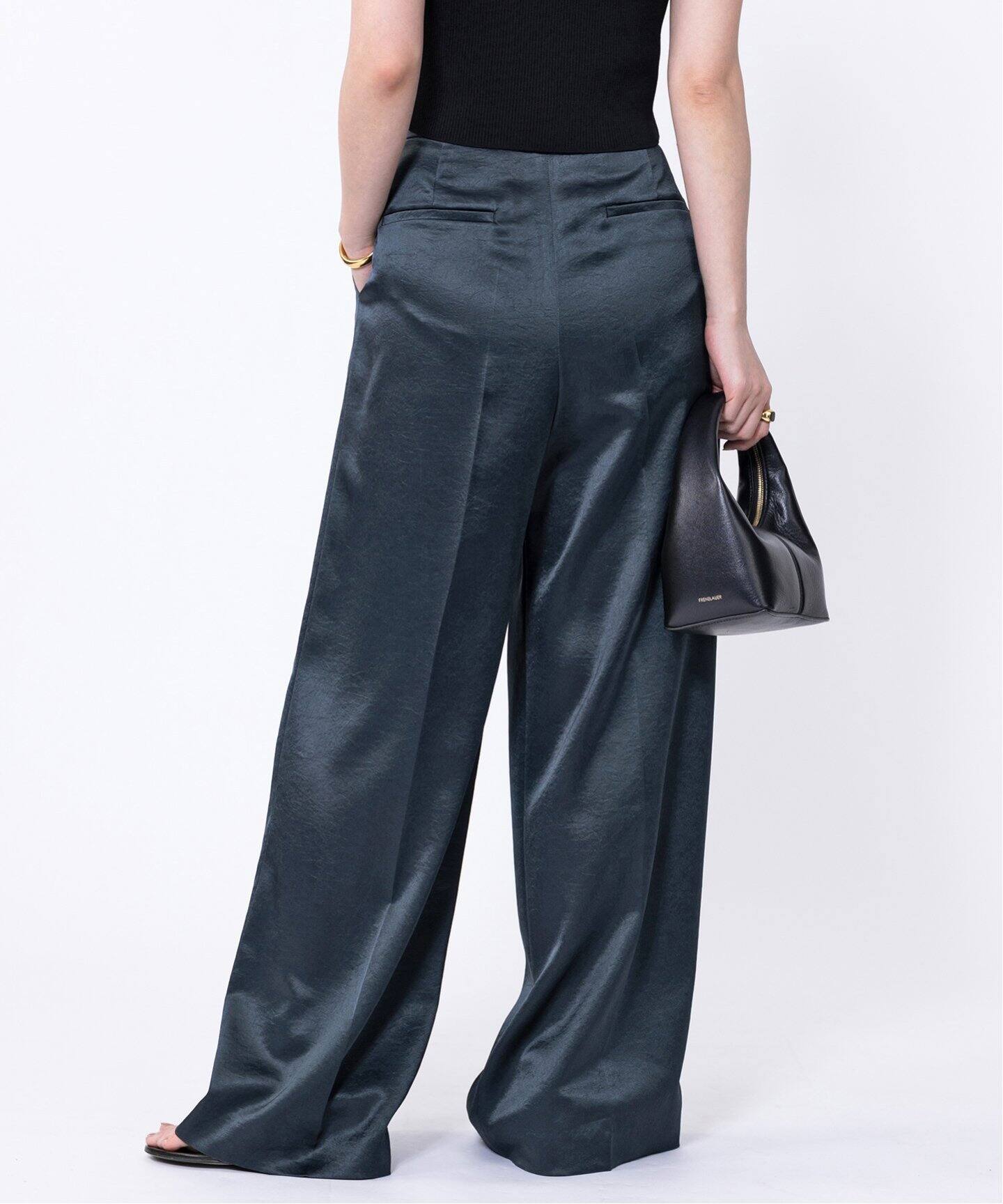 Minimal Satin パンツ（スラックス）｜Deuxieme Classe  