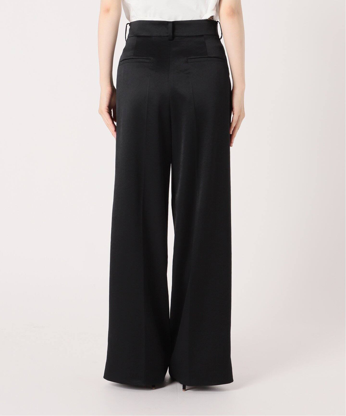 Minimal Satin パンツ（スラックス）｜Deuxieme Classe 