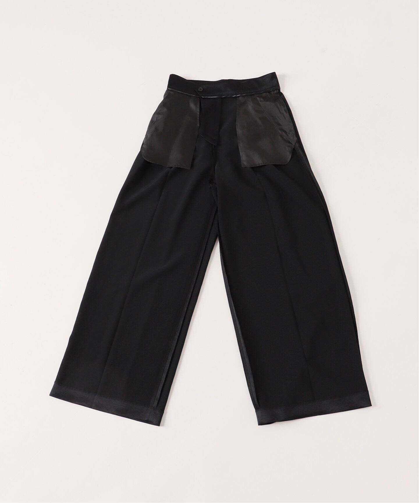Minimal Satin パンツ（スラックス）｜Deuxieme Classe 