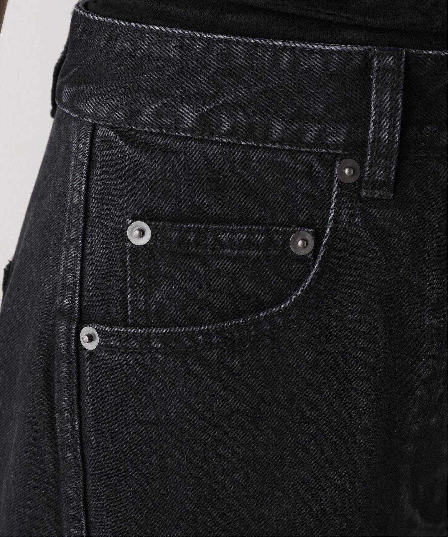 TIBI /ティビ】 BLACK DENIM SID JEAN PETITE（デニムパンツ・ジーンズ 