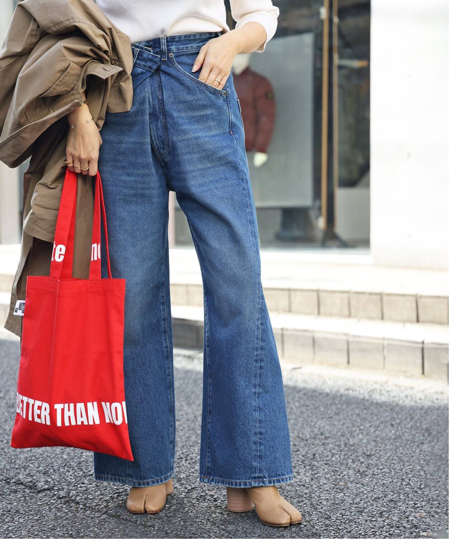 DARKPARK/ダークパーク】INES MEDIUM WASH デニム（デニムパンツ