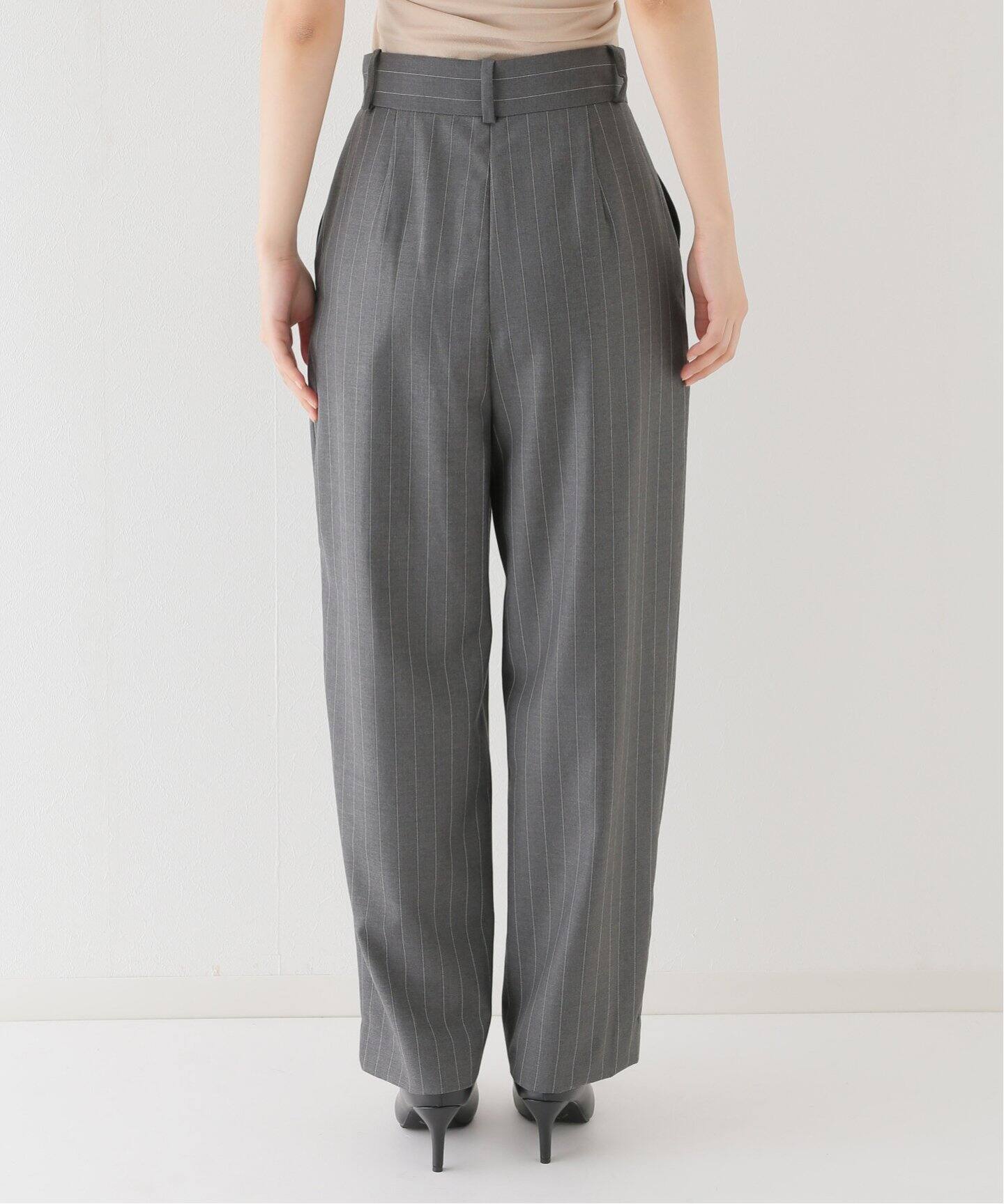 TOTEME/トーテム】 DEEP PLEAT WOOL TROUSERS（スラックス）｜Deuxieme  
