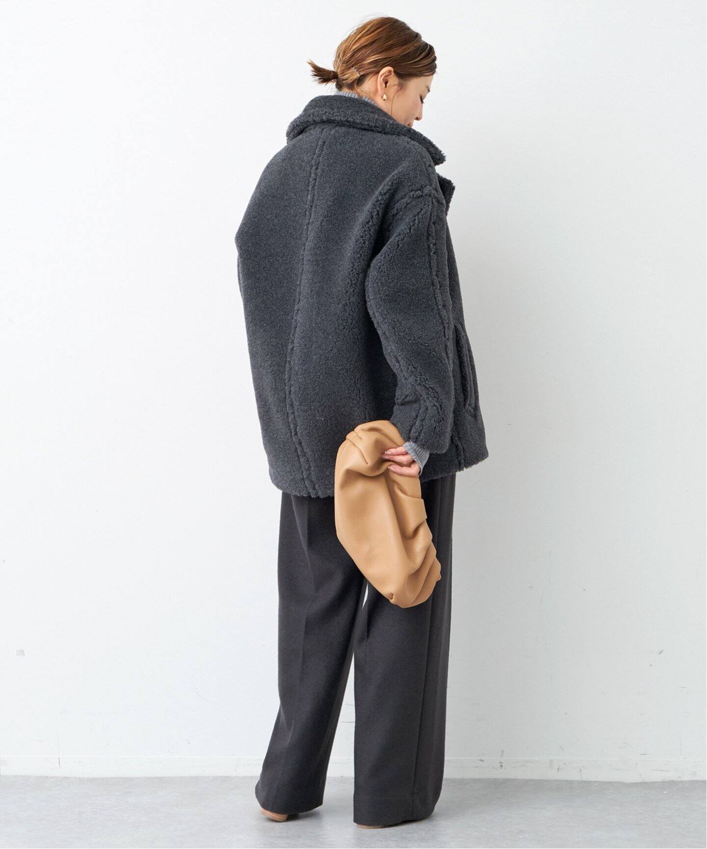 deuxieme class CINOH パンツ 完売グレー-【新品希少！】20471120 