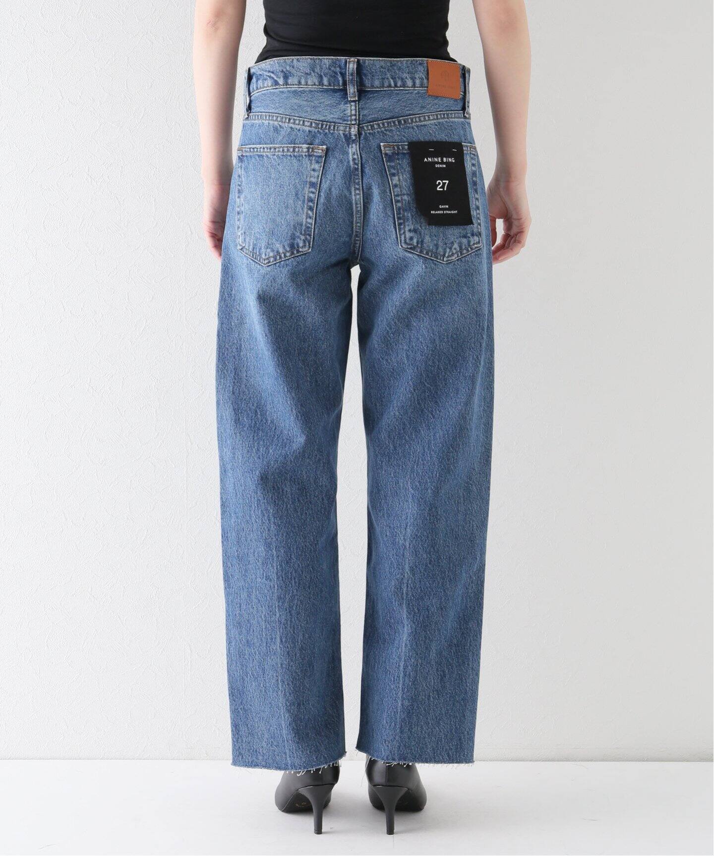 ANINE BING / アニン ビン】 GAVIN JEAN（デニムパンツ・ジーンズ  