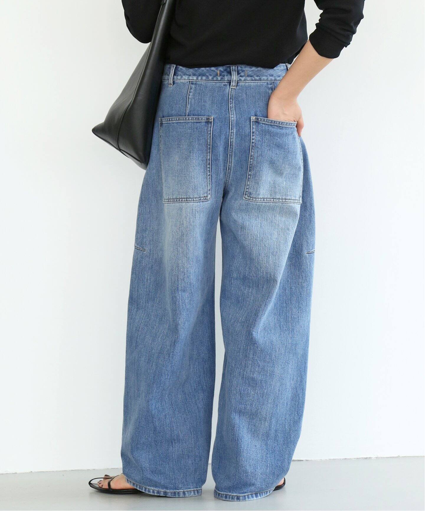 Tibi/ティビ】クラシック ウォッシュ デニム SID JEAN PETITE（デニム 
