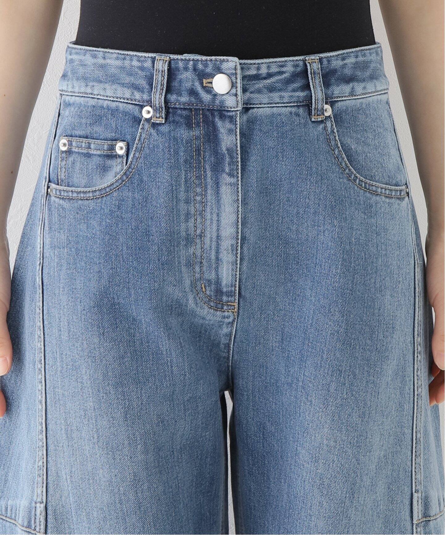 Tibi/ティビ】クラシック ウォッシュ デニム SID JEAN PETITE（デニム 