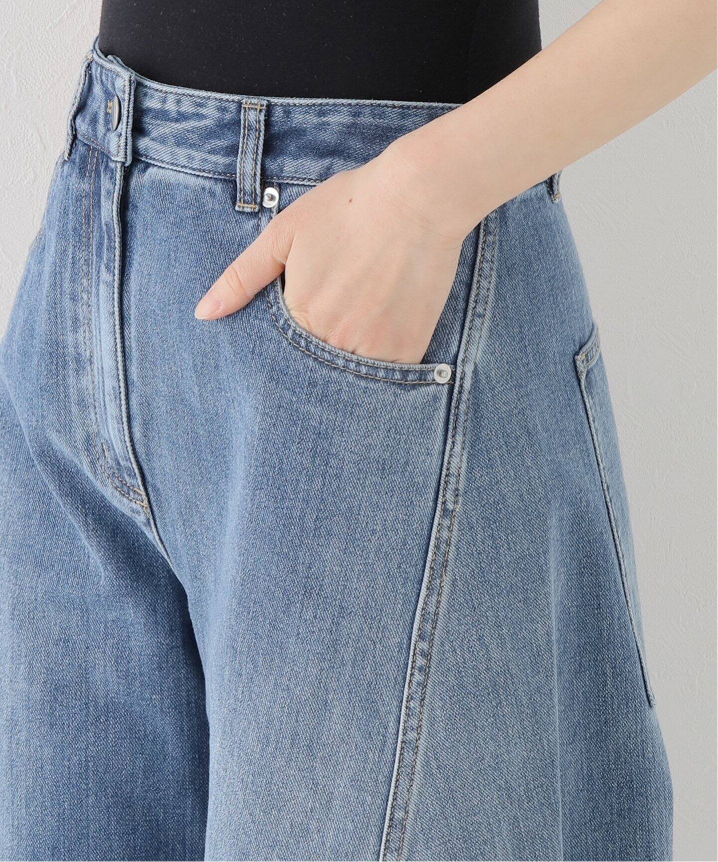 Tibi/ティビ】クラシック ウォッシュ デニム SID JEAN PETITE（デニム 