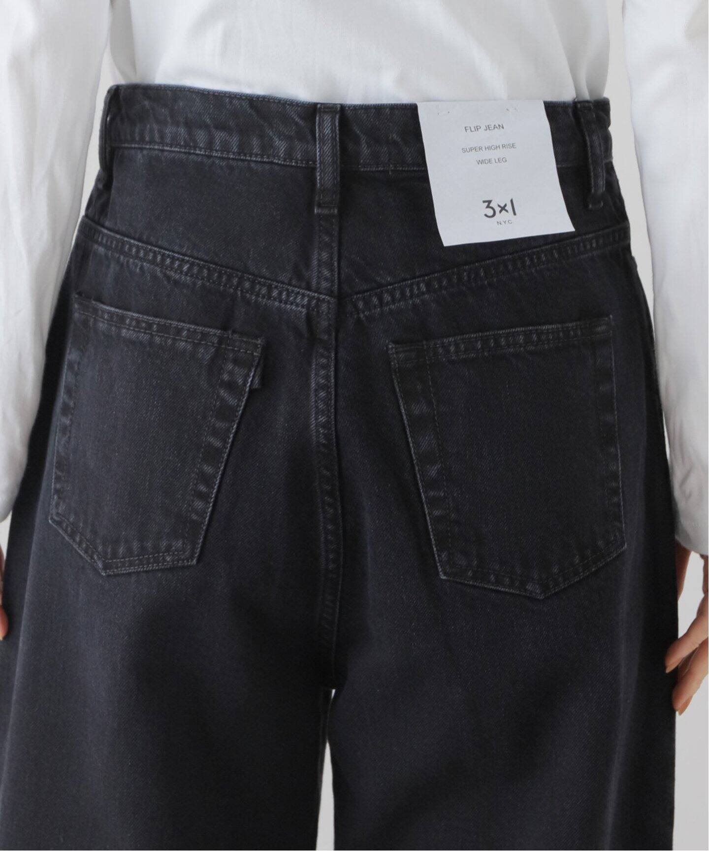 3X1/スリーバイワン】 FLIP TROUSER RELAX（デニムパンツ・ジーンズ 