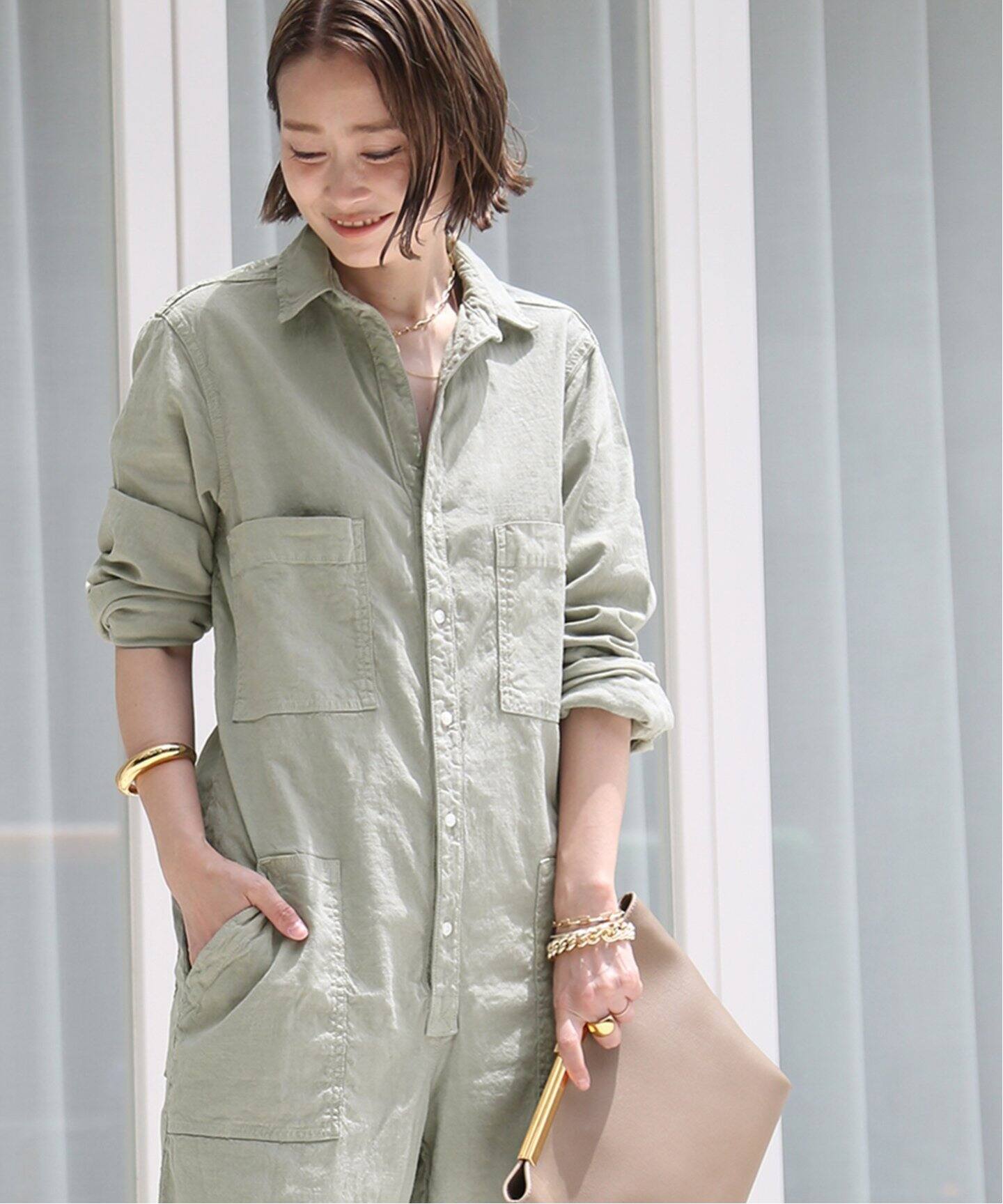 FRANK＆EILEEN /フランクアンドアイリーン】 オールインワン（つなぎ  