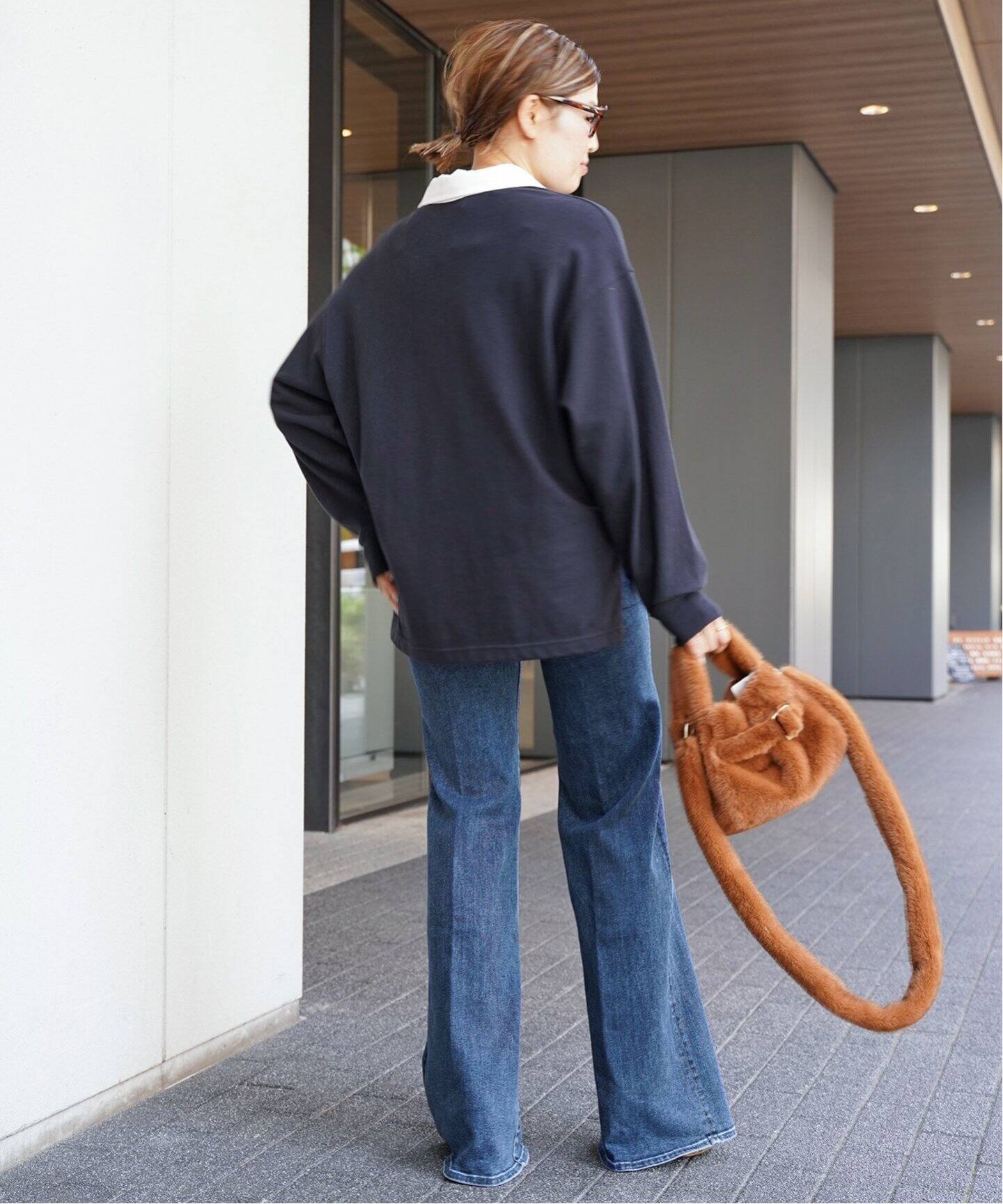 MOTHER/マザー】 THE HUSTLER ROLLER HEEL デニム（デニムパンツ 