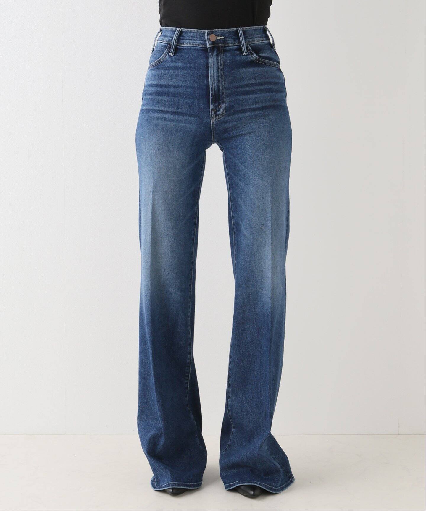 MOTHER/マザー】 THE HUSTLER ROLLER HEEL デニム（デニムパンツ  