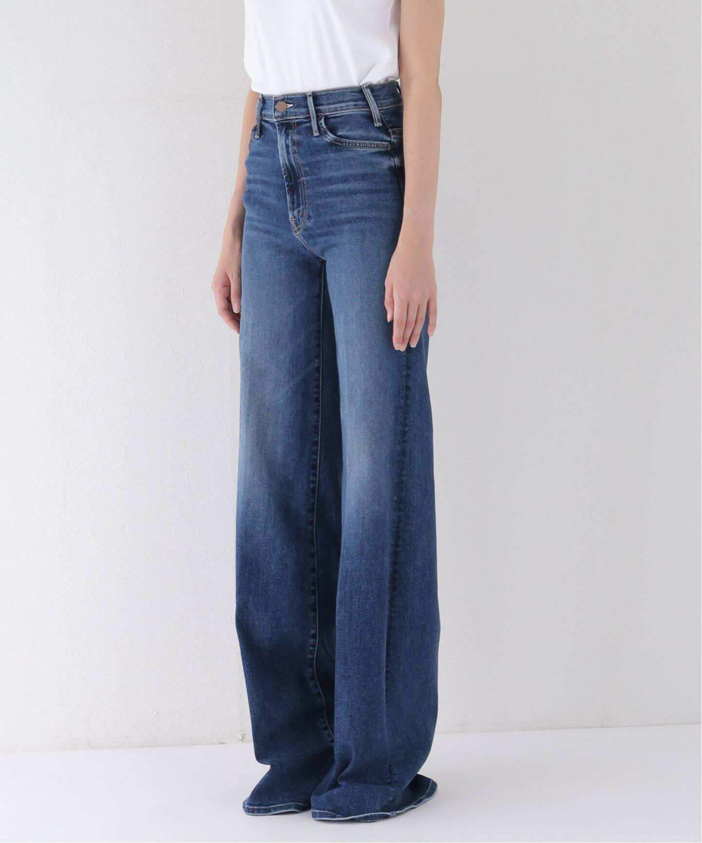 MOTHER/マザー】 THE HUSTLER ROLLER HEEL デニム（デニムパンツ  