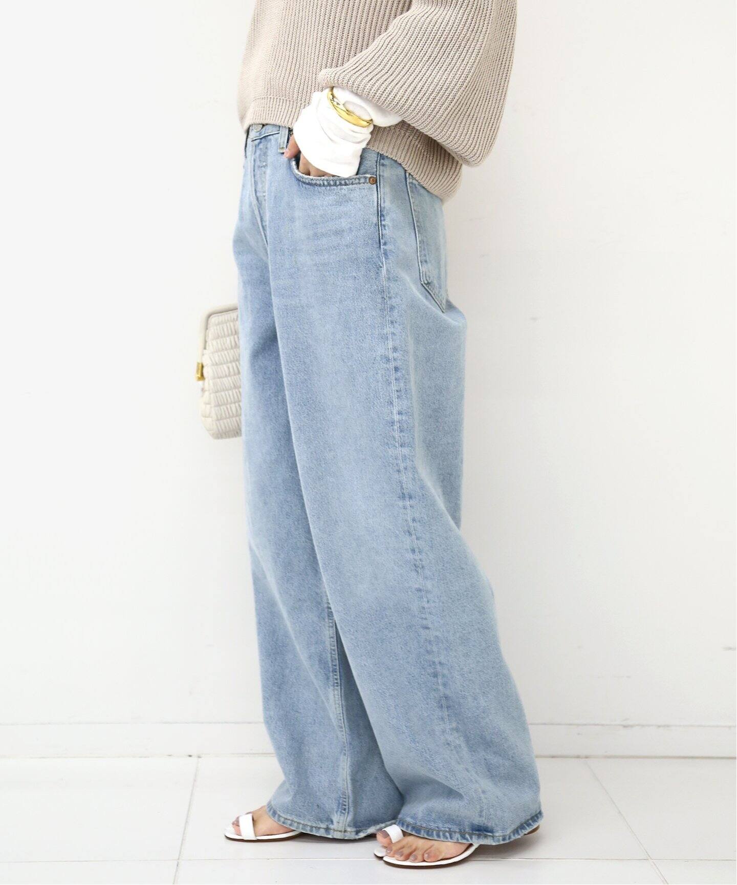 AGOLDE / エーゴールドイー】 LOW RISE BAGGY VOID（デニムパンツ  